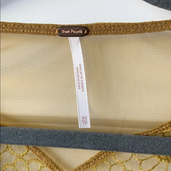 Free People Lola Lace Trim V-Neck - Picture 7 of 10